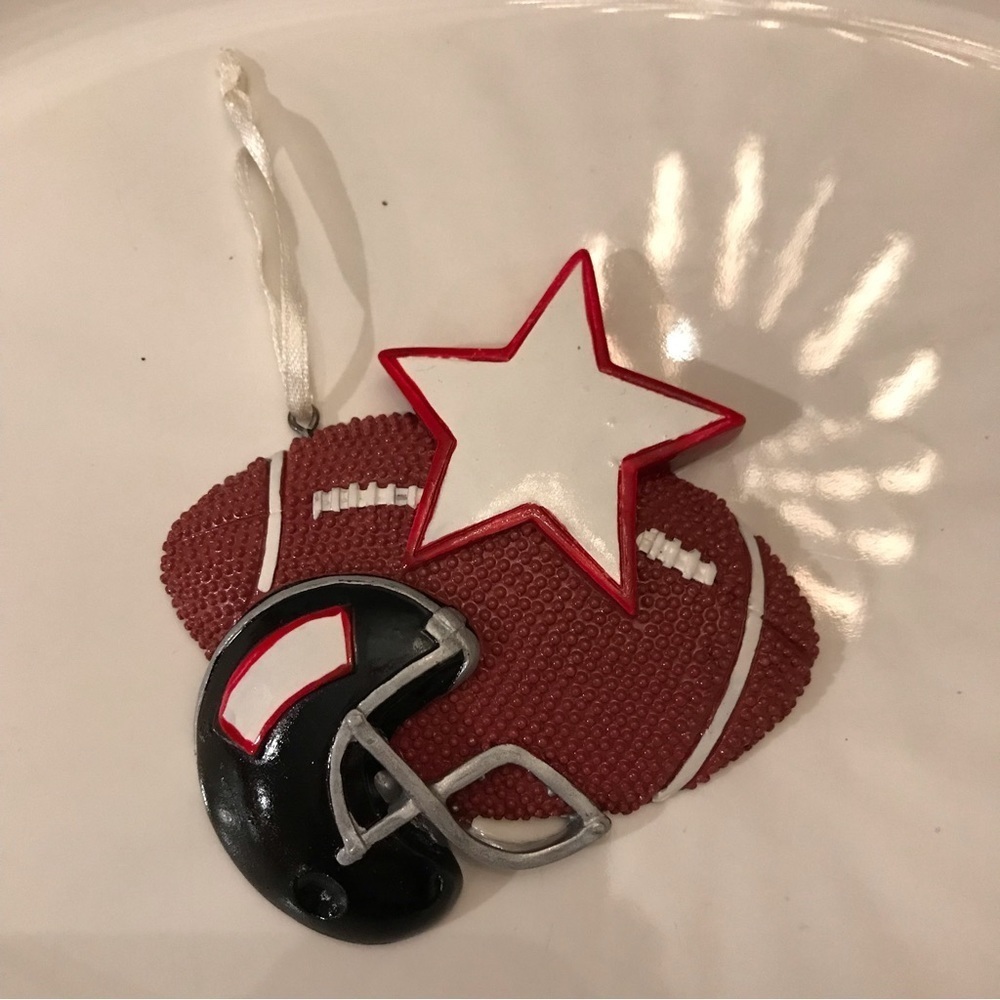 🏈Personalized Football Ornament